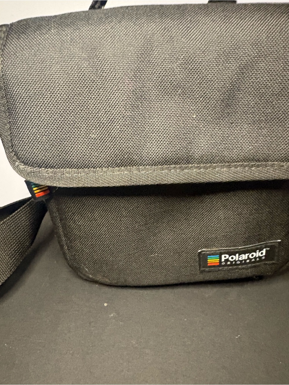 Polaroid vintage-style Black Crossbody Camera Bag